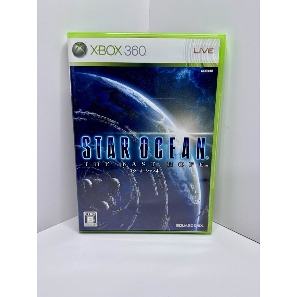 Star Ocean Xbox 360 Game with Manual Japan Import